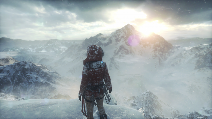 #1030488 landscape, nature, snow, winter, mist, Tomb Raider, Rise of ...