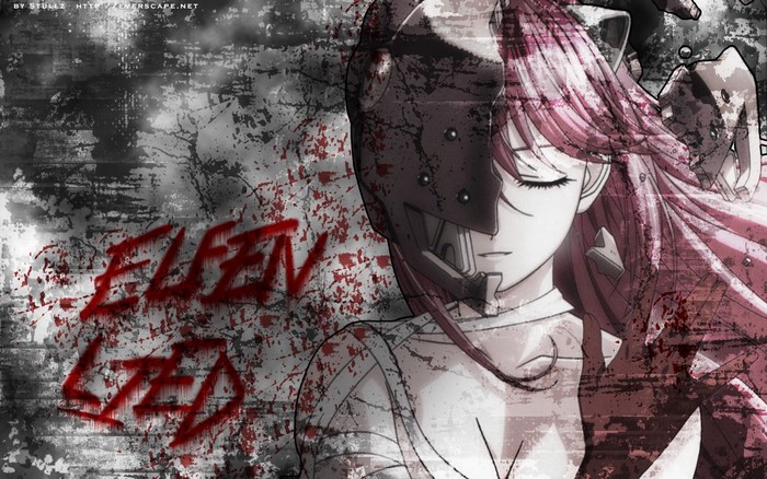 Lucy from Elfen Lied with mask