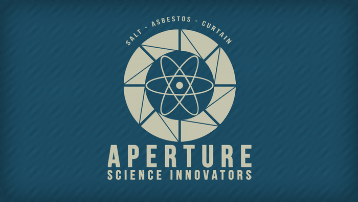 Aperture Science Innovators logo from Portal 2