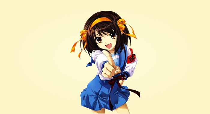 Haruhi Suzumiya from The Melancholy of Haruhi Suzumiya