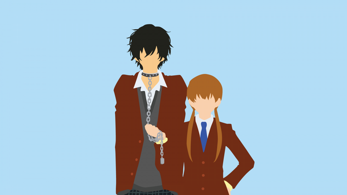 Mizutani Shizuku and Yoshida Haru from Tonari no Kaibutsu