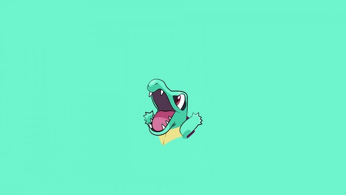 Totodile from Pokemon illustration
