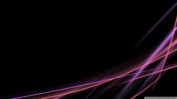 Abstract light streaks on black background