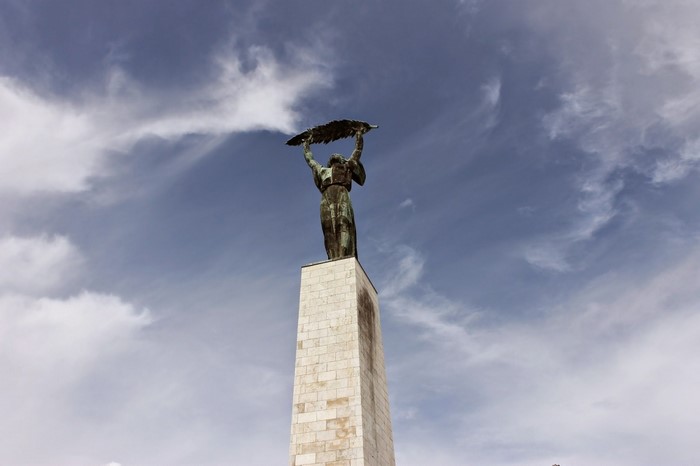 Statue of Liberty Monument in Budapest, Hungary