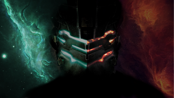 Isaac Clarke from Dead Space in space