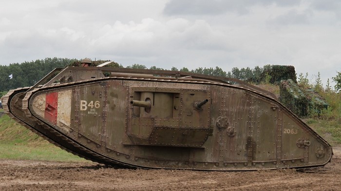 British Mark IV "Big Brute" tank
