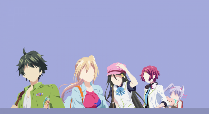 Musaigen no Phantom World characters illustration