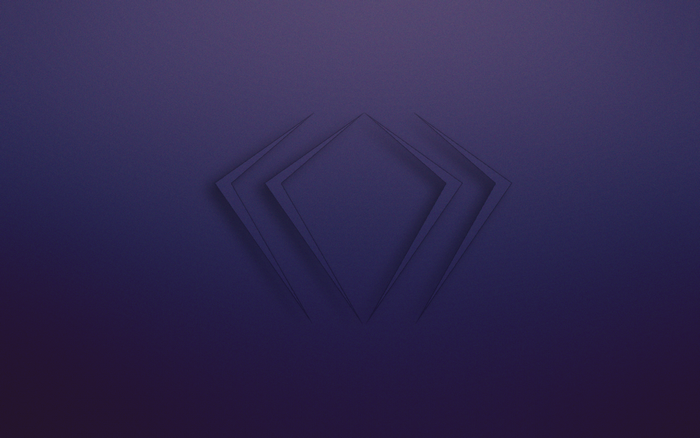 Abstract geometric shapes on a gradient background