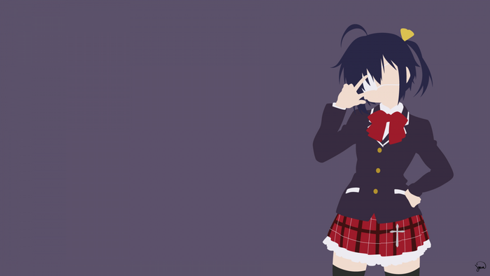Takanashi Rikka from Chuunibyou demo Koi ga Shitai illustration