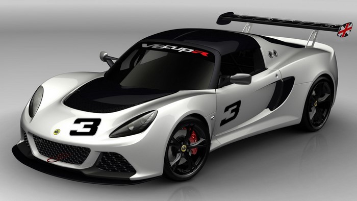 Lotus Exige V6 Cup R sports car