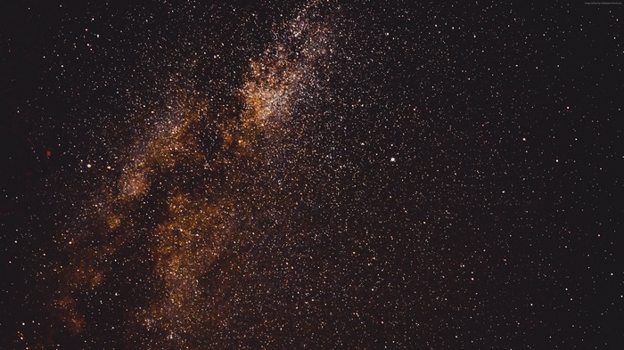 Milky Way Nebula and Stars 4K
