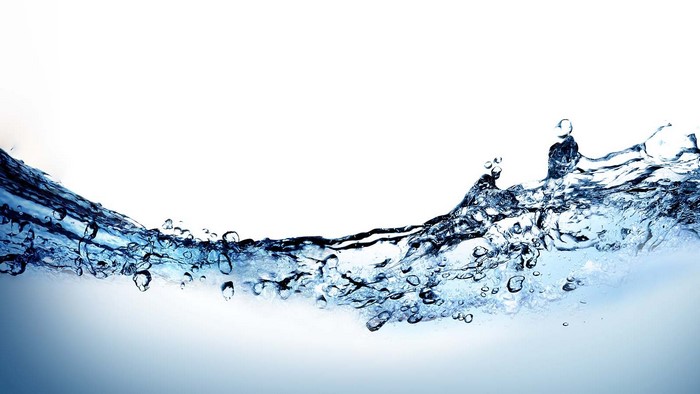 Water splashing and bubbling