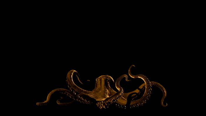 Golden Kraken from House Greyjoy