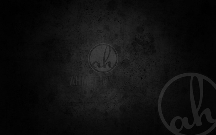 Monochrome background with AH logo