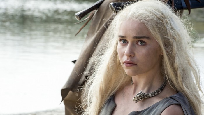 Emilia Clarke as Daenerys Targaryen from Game of Thrones