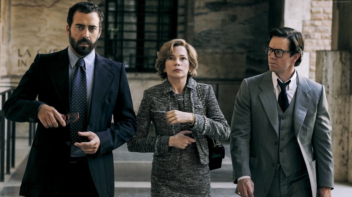 4K, Maurizio Lombardi, Michelle Williams, Mark Wahlberg in All the Money in the World