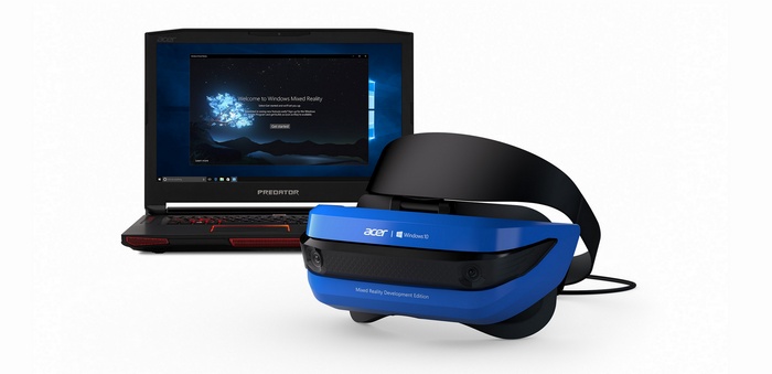 Acer Predator Laptop with Windows Mixed Reality Headset