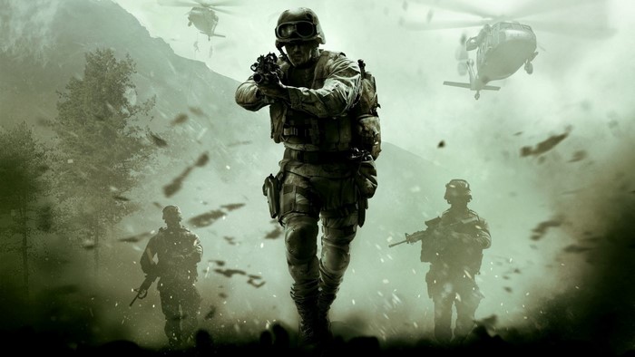 Soldiers in Call of Duty Modern Warfare