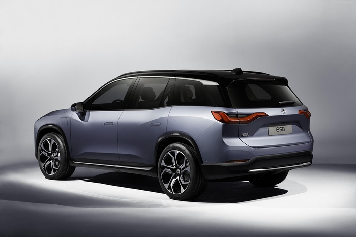 Nio ES8 electric car 4K