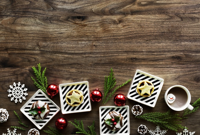 cake, toys, New Year, fir-tree, Christmas, 5k