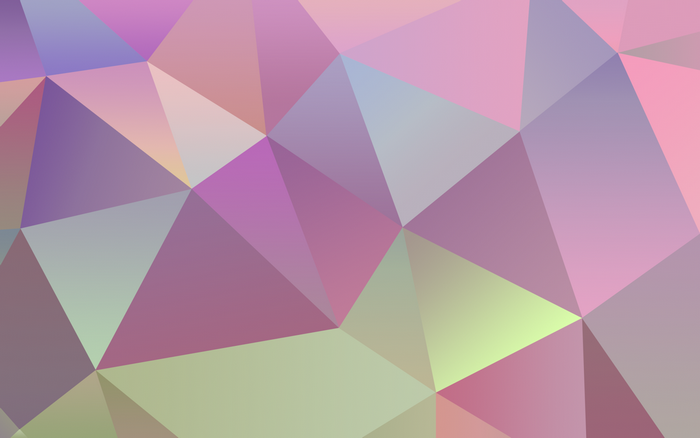 Abstract geometric pattern with pink and purple triangles
