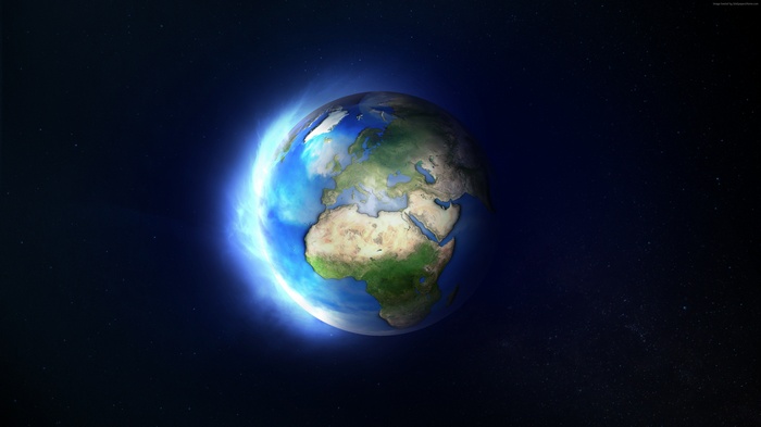 Earth from space, 4K