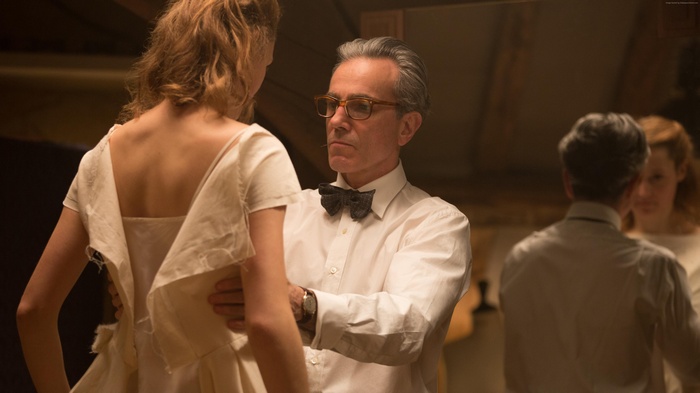 Daniel Day-Lewis and Vicky Krieps in Phantom Thread