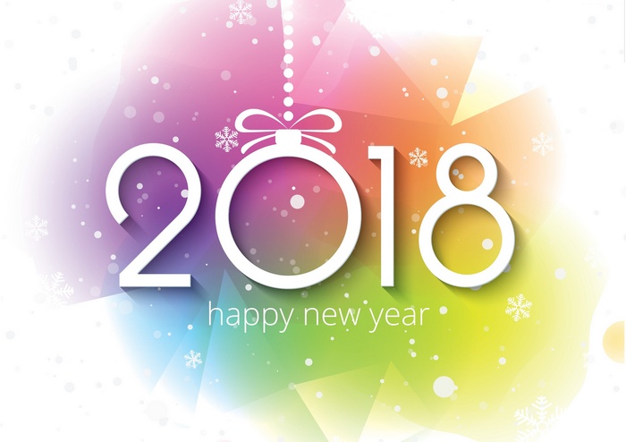 2018 Happy New Year Christmas