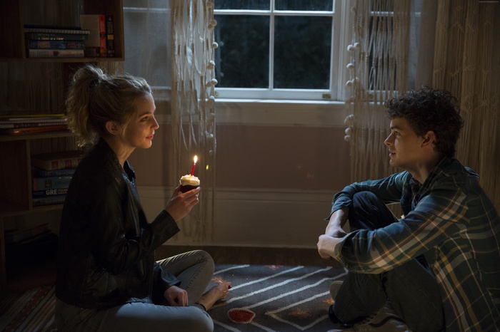 Jessica Rothe and Israel Broussard from Happy Death Day