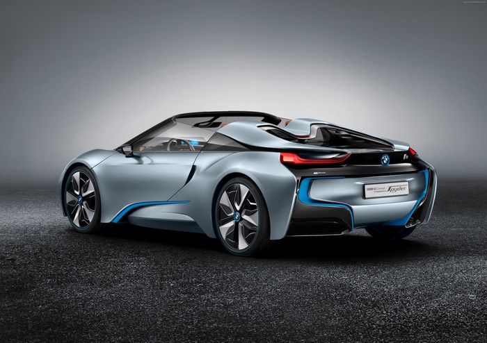 BMW i8 Concept Roadster 4K