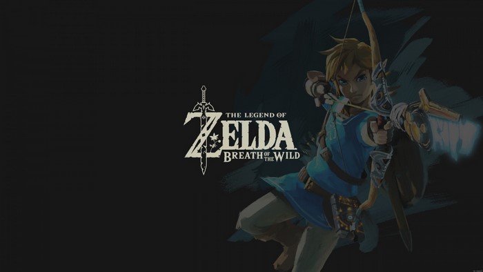 Link from The Legend of Zelda: Breath of the Wild with a bow