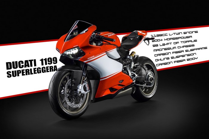 Ducati 1199 Superleggera motorcycle