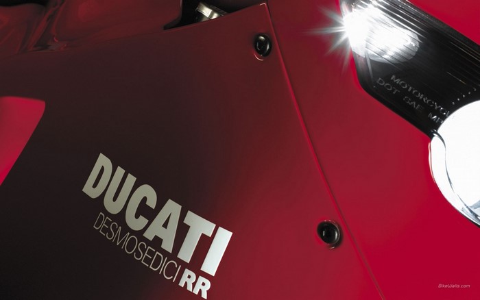 Ducati Desmosedici RR Motorcycle Close-up
