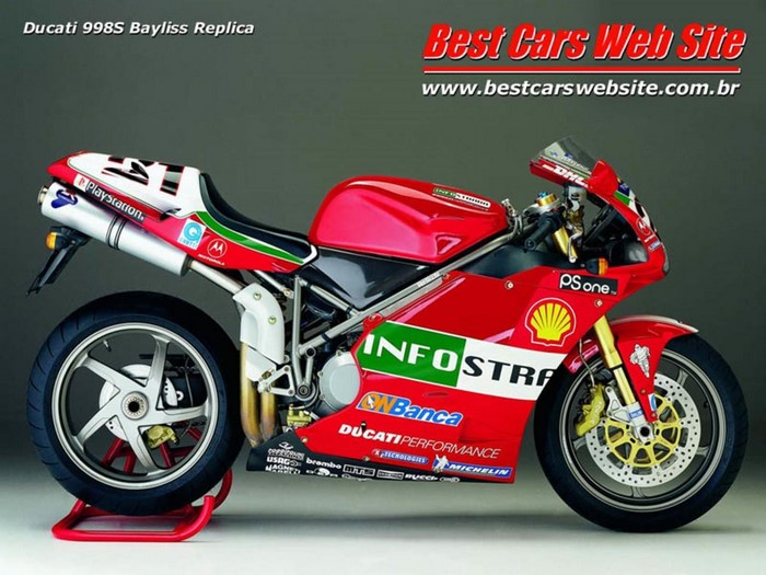 Ducati 998S Bayliss Replica Motorcycle
