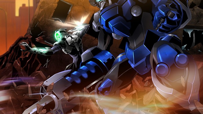 Haruyuki Arita and Kuroyukihime from Accel World