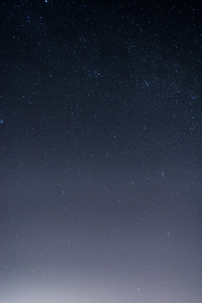 Night sky full of stars and the Milky Way