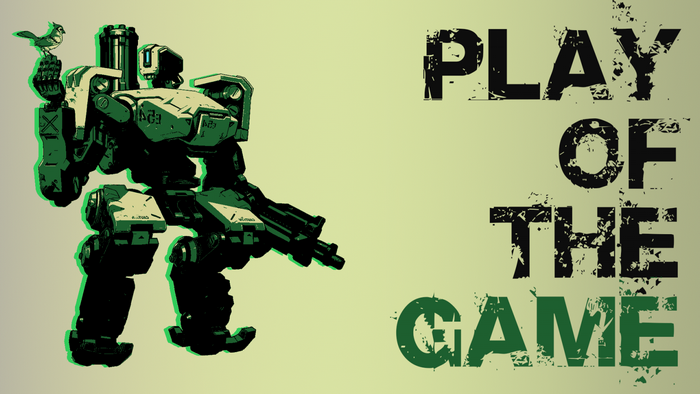 Bastion from Overwatch Play of the Game