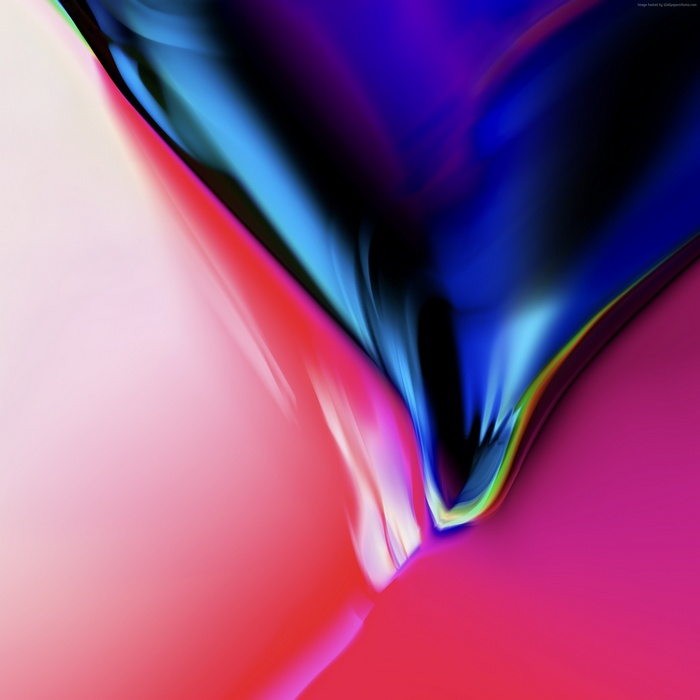 Abstract colorful iPhone 8 iOS 11 wallpaper