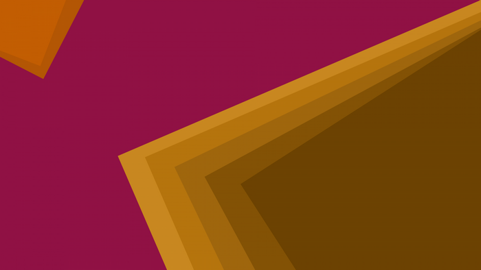 Abstract geometric shapes with layered effect