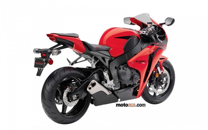 Red Honda CBR Motorcycle
