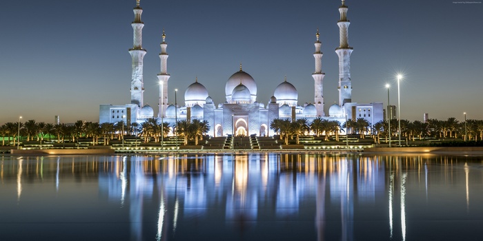 4k, Abu Dhabi, Sheikh Zayed Mosque