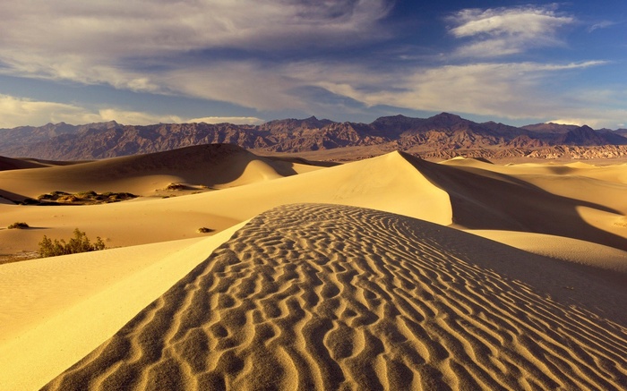 Sand dunes in Death Valley National Park