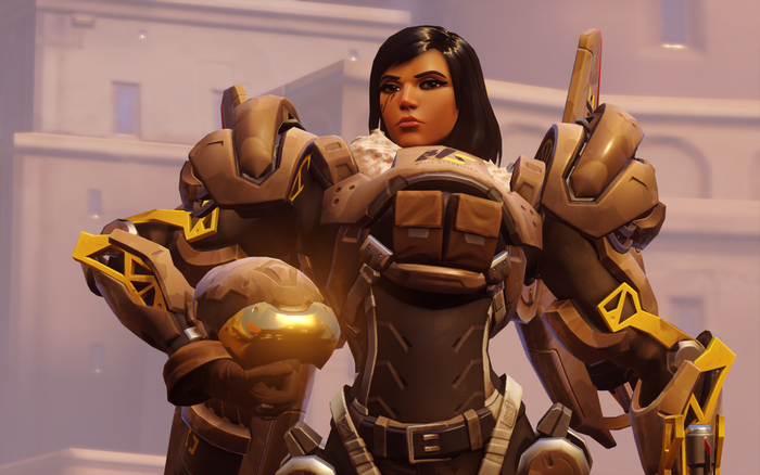 Pharah from Overwatch in armor