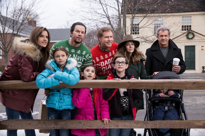 Daddy's Home 2 Cast with Mark Wahlberg, Will Ferrell, Mel Gibson