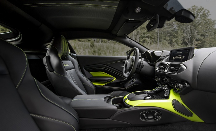 Aston Martin Vantage Interior 4K