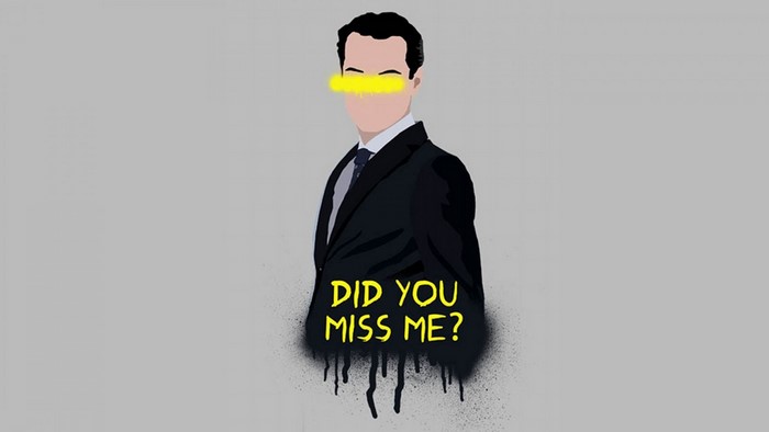 Illustration of James Moriarty from Sherlock