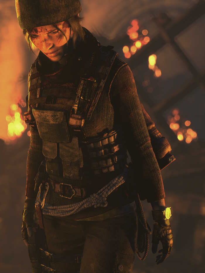 Lara Croft from Rise of the Tomb Raider