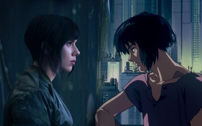 Major Kusanagi from Ghost in the Shell