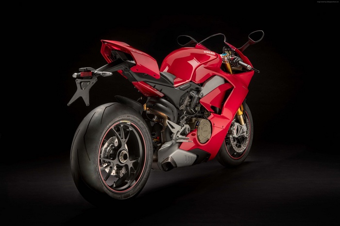 4K Ducati Panigale V4 S 2018 Motorcycle