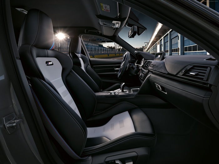 Interior of a BMW M3 CS 4K